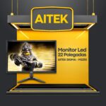 Monitor Gamer LED 22" 75hz Resolução Full HD 1920x1080 pixels Bivolt HDMI VGA - Imagem 5