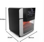Philco Air Fryer Oven 15L: frita com pouco ou nenhum óleo e timer de 90 minutos para cozinhar com praticidade. - Imagem 5