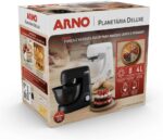 Arno Planetária Nova Deluxe SX33: 8 velocidades, início suave e tigela de 4,1L para massas homogêneas com mais praticidade. - Imagem 6