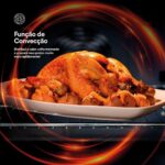 Forno Elétrico de Embutir EOS 80L Premium com convecção, 2900W e vidro triplo para assados mais rápidos e limpeza fácil. - Imagem 4