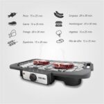 Churrasqueira Elétrica FAME Grill 220V 2000W: churrasco mais saudável, prático e saboroso em qualquer lugar. - Imagem 6
