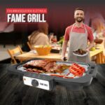 Churrasqueira Elétrica FAME Grill 220V 2000W: churrasco mais saudável, prático e saboroso em qualquer lugar. - Imagem 7