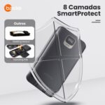 Basike Power Bank 20000mAh: carregamento rápido, cabos embutidos e proteção completa para iPhone e Android - Imagem 7