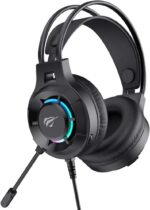 Havit H2049d Gamer com microfone, RGB e som potente de 50mm para jogar com mais imersão e conforto. - Imagem 5