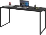 Escrivaninha Trevalla Kuadra Industrial 150cm Preto Ônix: ampla, elegante e ideal para seu escritório ou home office. - Imagem 5