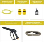 Hanabi Lavadora Alta Pressão 1500W: potência profissional para limpeza profunda de carro, quintal e fachada - Imagem 6