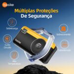 Power Bank Basike 20000mAh com 3 saídas, carregamento rápido 22,5W e proteção inteligente para recargas seguras e práticas. - Imagem 5
