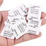 Silica gel sache pacote com 100: dessecante antimofo para proteger e conservar sapatos, bolsas e eletrônicos. - Imagem 4