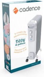 Aquecedor a Óleo Cadence AQC260: aquece até 15m² com baixo consumo e conforto sem ressecar o ar. - Imagem 6