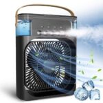 Ventilador Refrigerador De Ar Condicionado Umidificador Portátil Com Reservatório De Água - Imagem 9