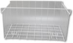 Cesta Inferior Freezer Vertical Electrolux 62986734 Original: organização e reposição perfeita para seu freezer. - Imagem 4