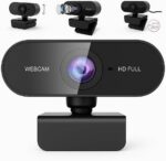 Webcam Premium Full HD 1080p com Microfone e Foco Automático para chamadas nítidas em home office e videochamadas - Imagem 5