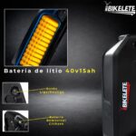 Bicicleta Elétrica Bikelete V8 1000w 48v: mais potência, velocidade de até 50km/h e bateria de lítio para sua compra. - Imagem 4