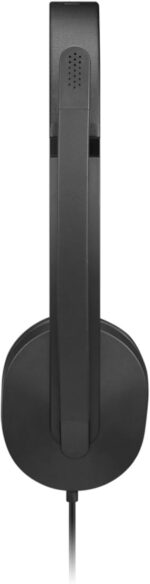 Fone de Ouvido Lenovo Headset Estéreo USB-A: áudio claro, redução de ruído e conforto para chamadas e entretenimento. - Imagem 3