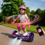 Egazza K5 Hoverboard Cosmos Roxo com autoequilíbrio, Bluetooth e luzes LED para diversão e compra segura em qualquer idade - Imagem 4