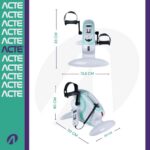 Acte Mini Bicicleta Ergometrica Elétrica: treino compacto, silencioso e ajustável em 12 velocidades para sua casa ou escritório. - Imagem 10