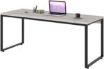 Mesa Kuadra Diretor 180x70x75cm: design industrial, amplo espaço e visual elegante para seu escritório. - Imagem 6