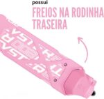 Patinete elétrico infantil 80W rosa Importway BW449RS: diversão segura e prática para crianças. - Imagem 6