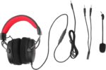 Headset Gamer Redragon Cragblade H541 com drivers 53mm e microfone removível para som imersivo e conforto prolongado - Imagem 7