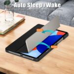 USTIYA Capa para Xiaomi Redmi Pad SE 8,7 polegadas, proteção premium PC+PU com wake/sleep automático【 - Imagem 3