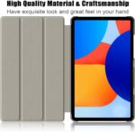 USTIYA Capa para Xiaomi Redmi Pad SE 8,7 polegadas, proteção premium PC+PU com wake/sleep automático【 - Imagem 6