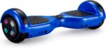 Hoverboard Skate Elétrico 6.5 Brinovar com Bluetooth, LED e bolsa, ideal para mobilidade e diversão com até 12 km/h