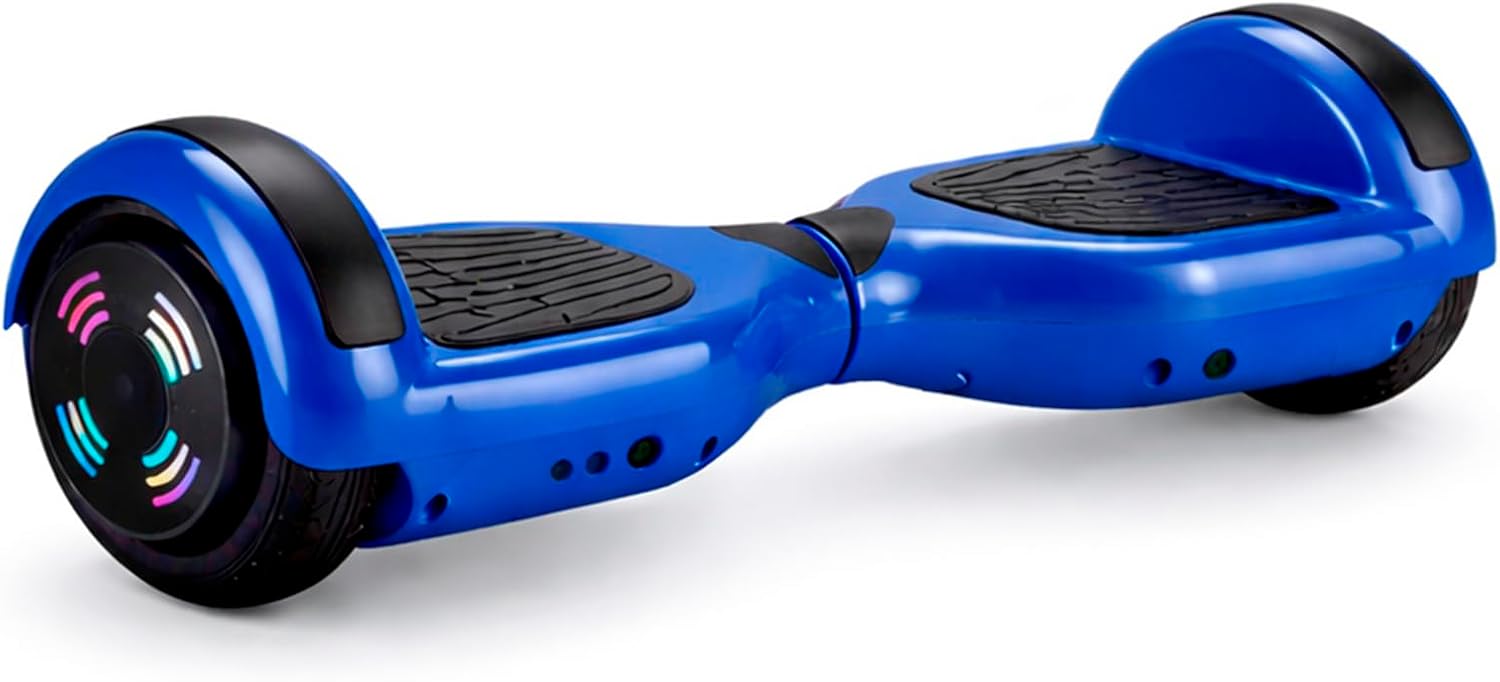 Hoverboard Skate Elétrico 6.5 Brinovar com Bluetooth, LED e bolsa, Hoverboard Skate Elétrico 6.5 Brinovar com Bluetooth, LED e bolsa, ideal para mobilidade e diversão com até 12 km/h