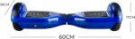 Hoverboard Skate Elétrico 6.5 Brinovar com Bluetooth, LED e bolsa, ideal para mobilidade e diversão com até 12 km/h - Imagem 6