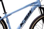 Bicicleta Aro 29 Ksw com 21 marchas, quadro em alumínio, câmbio Shimano e freio a disco para mais desempenho e segurança. - Imagem 4