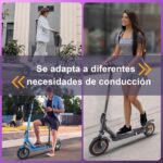 HONEYWHALE M2 MAX-B: patinete elétrico dobrável 500W, 32 km/h, até 32 km de autonomia e app Bluetooth. - Imagem 9