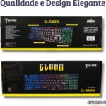 Teclado Gamer RGB MTS ABNT2 com Anti-Ghosting e 12 atalhos multimídia para jogos e digitação precisa - Imagem 7