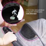 Carrinho de Bebê Cosco Kids Bross Cinza Mescla: leve, compacto e confortável, com fechamento rápido e uso até 15 kg. - Imagem 8