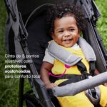Carrinho de Bebê Cosco Kids Bross Cinza Mescla: leve, compacto e confortável, com fechamento rápido e uso até 15 kg. - Imagem 10