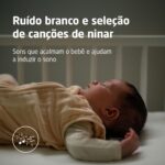 Babá Eletrônica Maxi Cosi See Pro 360: monitore seu bebê com CryAssist, câmera 2K, visão noturna e 10h de bateria. - Imagem 5
