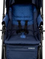 Cosco Kids Travel System Reverse Azul Rajado: alça reversível, 3 inclinações e conforto tipo berço para passeios seguros. - Imagem 20