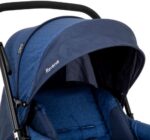 Cosco Kids Travel System Reverse Azul Rajado: alça reversível, 3 inclinações e conforto tipo berço para passeios seguros. - Imagem 21