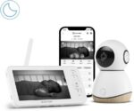 Babá Eletrônica Maxi Cosi See Pro 360: monitore seu bebê com CryAssist, câmera 2K, visão noturna e 10h de bateria. - Imagem 15