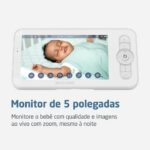 Babá Eletrônica Maxi Cosi See Pro 360: monitore seu bebê com CryAssist, câmera 2K, visão noturna e 10h de bateria. - Imagem 16