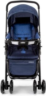 Cosco Kids Travel System Reverse Azul Rajado: alça reversível, 3 inclinações e conforto tipo berço para passeios seguros. - Imagem 26