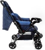 Cosco Kids Travel System Reverse Azul Rajado: alça reversível, 3 inclinações e conforto tipo berço para passeios seguros. - Imagem 28