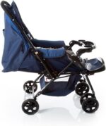 Cosco Kids Travel System Reverse Azul Rajado: alça reversível, 3 inclinações e conforto tipo berço para passeios seguros. - Imagem 29