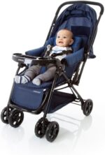 Cosco Kids Travel System Reverse Azul Rajado: alça reversível, 3 inclinações e conforto tipo berço para passeios seguros. - Imagem 31
