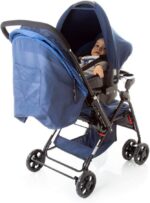 Cosco Kids Travel System Reverse Azul Rajado: alça reversível, 3 inclinações e conforto tipo berço para passeios seguros. - Imagem 36
