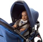 Cosco Kids Travel System Reverse Azul Rajado: alça reversível, 3 inclinações e conforto tipo berço para passeios seguros. - Imagem 37