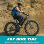 Pneu gordo para bicicleta e ebike resistente ao desgaste, alta durabilidade e fácil instalação, ideal para neve e montanha - Imagem 7