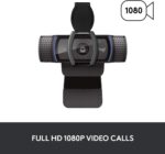 Webcam Full HD Logitech C920s com foco automático, microfone estéreo e tampa de privacidade para videochamadas em 1080p - Imagem 3