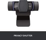 Webcam Full HD Logitech C920s com foco automático, microfone estéreo e tampa de privacidade para videochamadas em 1080p - Imagem 5