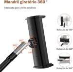 Suporte de Chão para Celular e Tablet com ajuste 360°, estável e compatível com telas de 4 a 11 polegadas. - Imagem 5