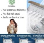 Refrigerador De Ar Ventilador Umidificador Portátil Com Led Reservatório De Água Led Usb - Imagem 5