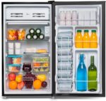 Frigobar 93L INOX 127V Midea: compacto, econômico e com gela rápido para bebidas e alimentos sempre na temperatura ideal. - Imagem 4